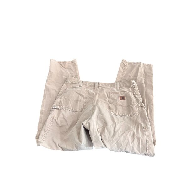 Men’s Carhartt Khaki Pants 36 X 31.5 - Picture 1 of 4